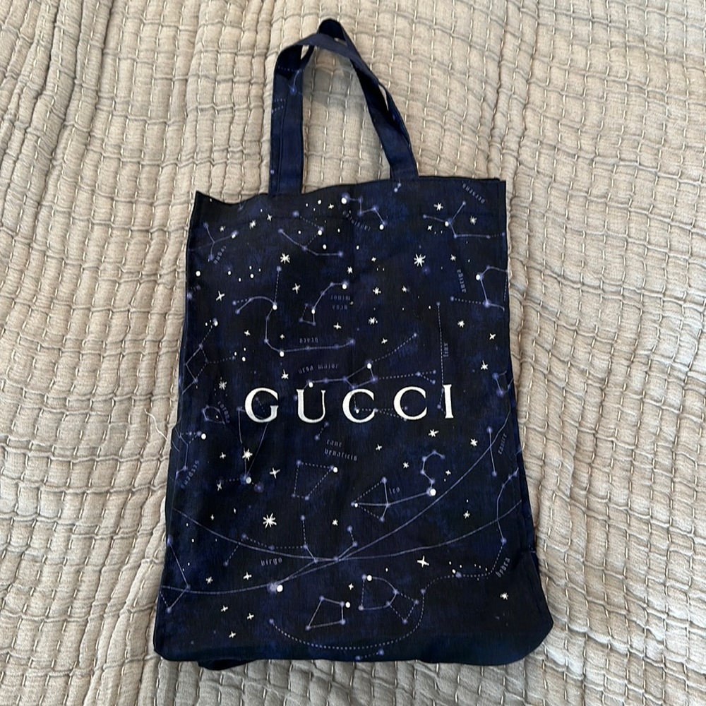 Gucci astrology zodiac tote